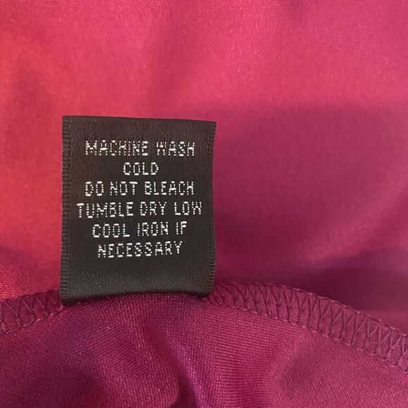 GLAMOUR 3/4 Bell Sleeve Sheath Dress Size 8 Fuchsia‎ Workwear Career NWT - Picture 10 of 11